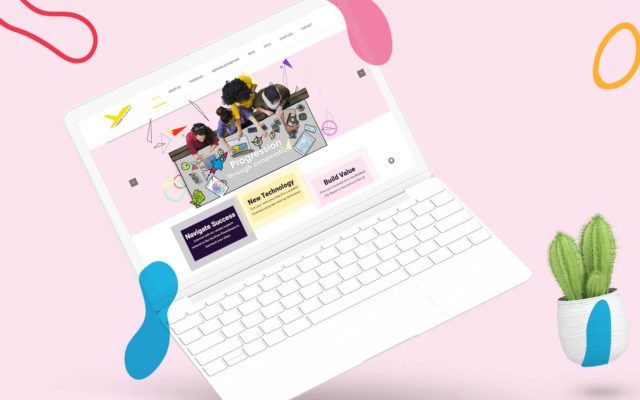 Website showcase design