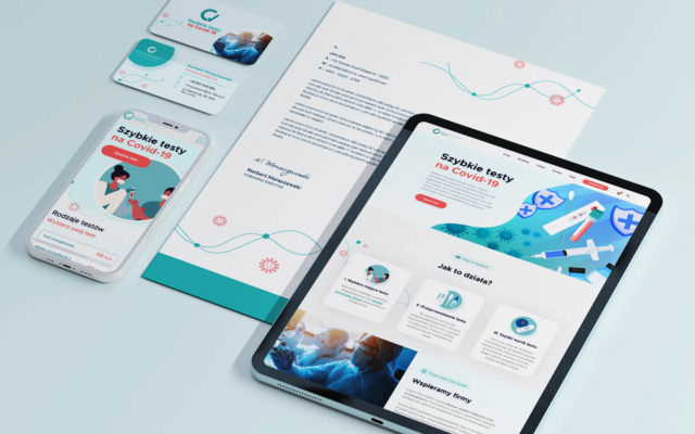 Website showcase design